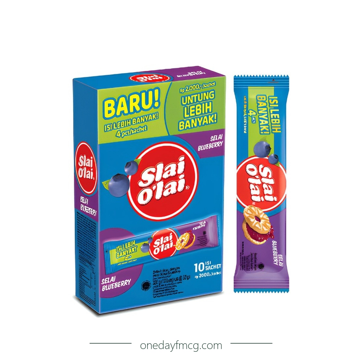 Slai O\'lai Blueberry Jam Biscuit 320g